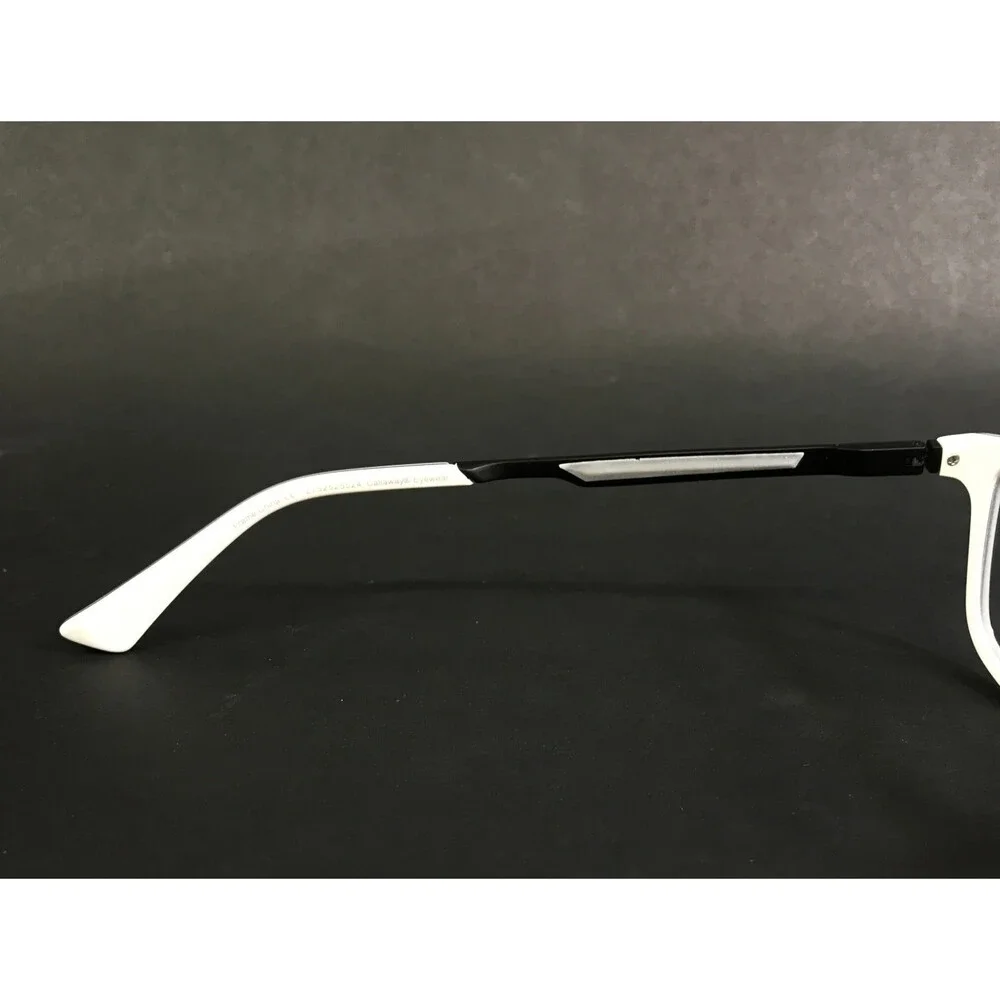 Callaway Eyeglasses Frames Greywolf BLK Black White Rectangle Full Rim 58-17-150